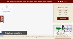 Desktop Screenshot of hotelswnorberta.pl